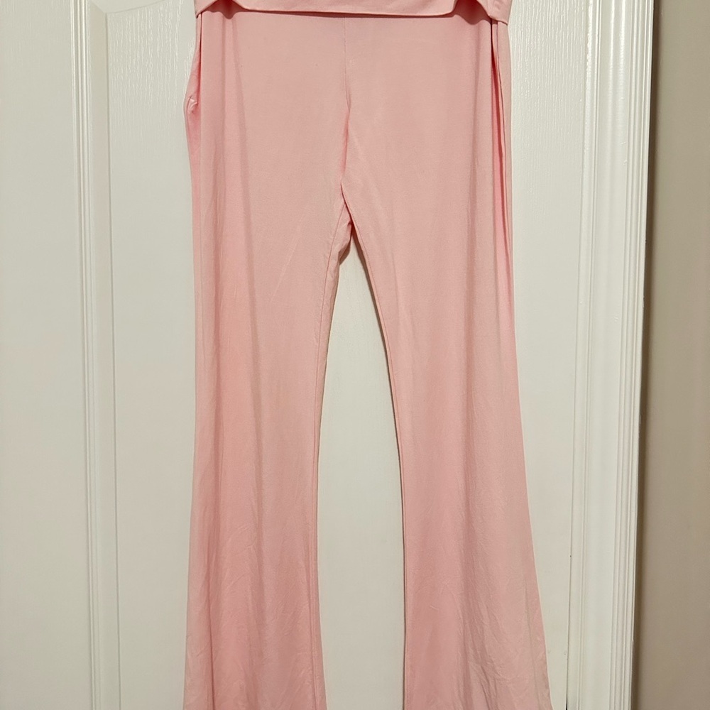 White Fox Don't You Worry Pants Baby Pink - Picture 3 of 7